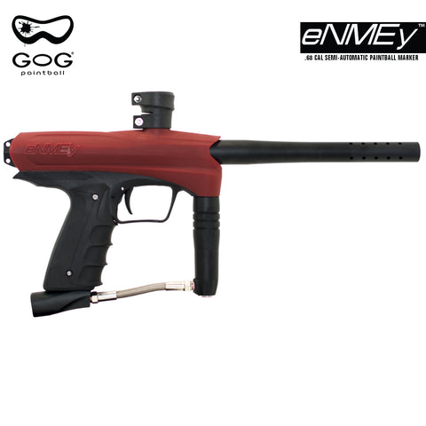CLEARANCE GoG eNMEy Gen2 .68 Caliber Paintball Gun Marker - Red - USED