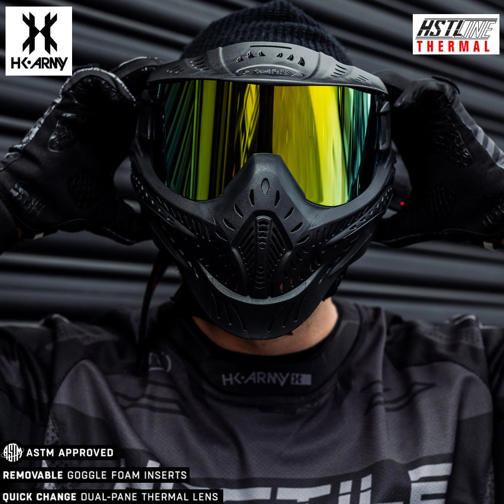 HK Army HSTL Goggle Paintball Airsoft Mask with Anti Fog Thermal Lens