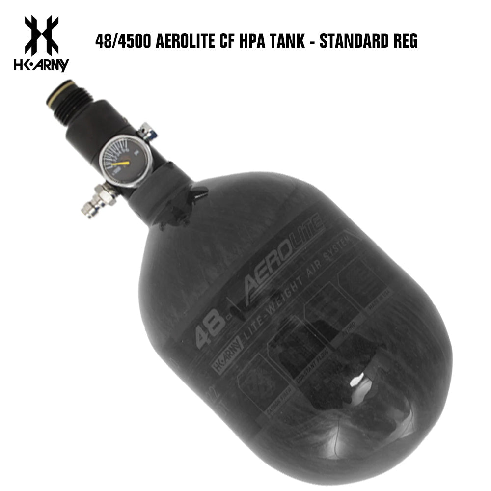 CLEARANCE HK Army 48/4500 AEROLITE HPA Compressed Air Tank System - Smoke - 09/2021