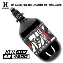 Maddog HK Army HSTL 68/4500 Carbon Fiber HPA Compressed Air Paintball Tank Bottle System - Standard Reg