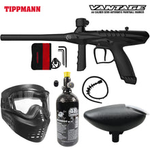Tippmann Vantage .68 Caliber Semi-Automatic Bronze HPA Paintball Gun Package