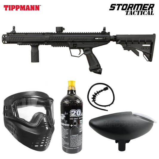 Maddog Tippmann Stormer Bronze CO2 Paintball Gun Marker Starter Package