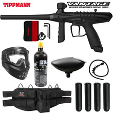 Tippmann Vantage .68 Caliber Semi-Automatic Silver CO2 Paintball Gun Package