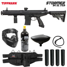 Maddog Tippmann Stormer Silver Paintball Gun Marker Starter Package