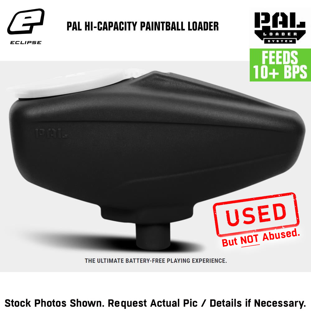CLEARANCE Planet Eclipse PAL Hi-Capacity Paintball Loader - Black (Unpackaged)