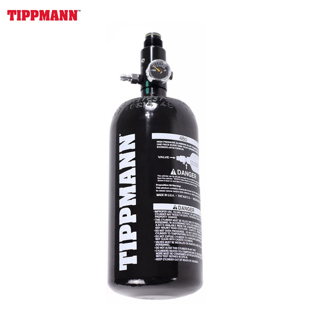Tippmann Basic Aluminum 48ci / 3000psi HPA Paintball Tank