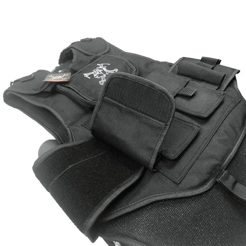 Maddog Tactical Paintball Vest - Stealth Black