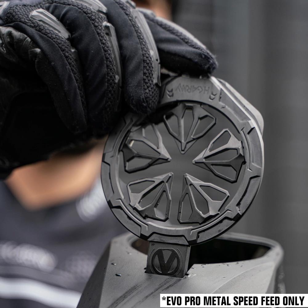 CLEARANCE HK Army Evo Pro Metal Speed Feed Paintball Loader Accessory - CTRL, Spire 4, Spire 3, Spire IR, Spire IR2 - USED - BLACK