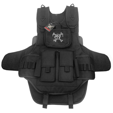 Maddog Tactical Paintball Vest - Stealth Black