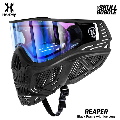 HK Army HSTL SKULL Goggle Paintball Airsoft Mask with Thermal Anti-Fog Lens - Reaper
