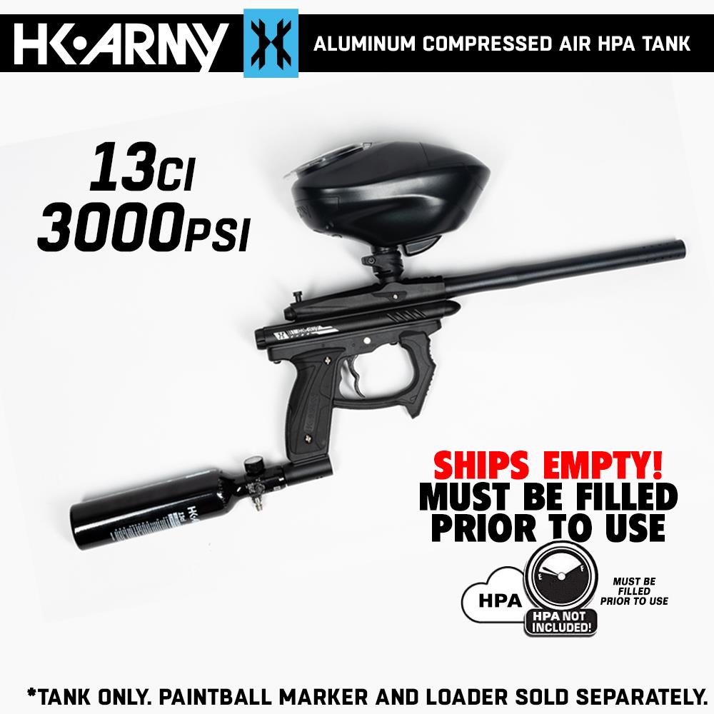 CLEARANCE HK Army 13/3000 Aluminum Compressed Air HPA Paintball Tank - USED