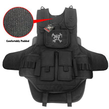 Maddog Tactical Paintball Vest - Stealth Black