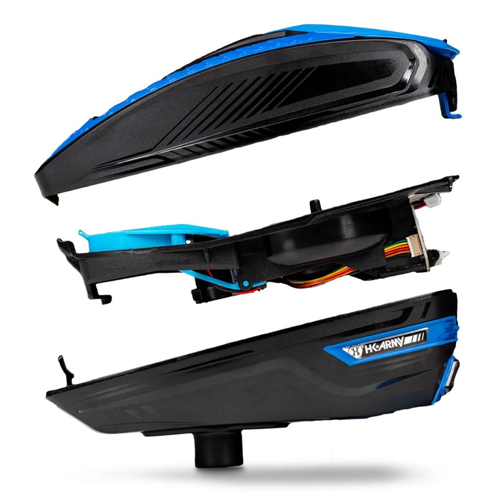 CLEARANCE HK Army TFX 3.0 Electronic Paintball Loader - 22+ BPS - Black/Blue