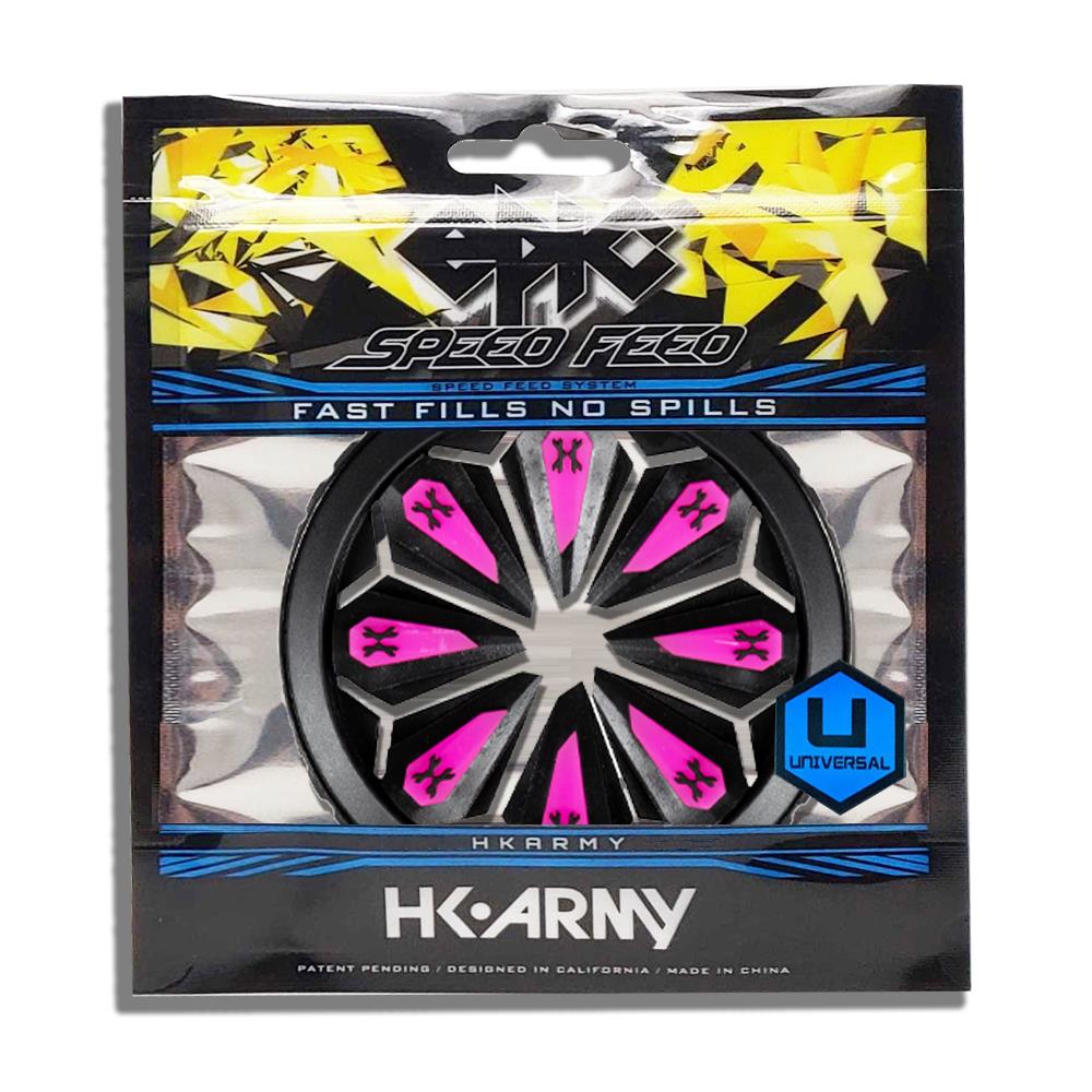 HK Army Speed Electronic Paintball Loader with Epic Speed Feed - 25+ BPS