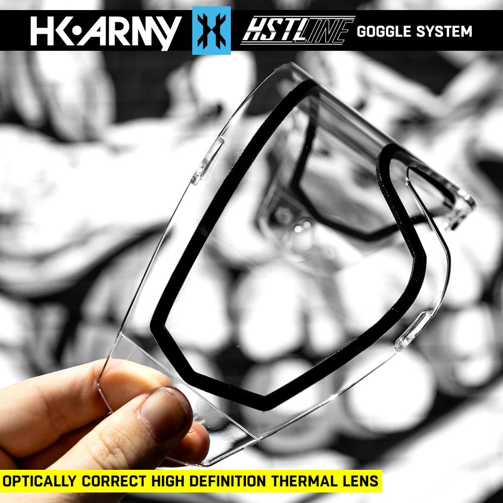 CLEARANCE HK Army HSTL Goggle Thermal Dual Paned Paintball Mask - Black | USED