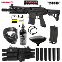 Maddog Tippmann TMC MAGFED Titanium Paintball Gun Starter Package - PaintballDeals.com
