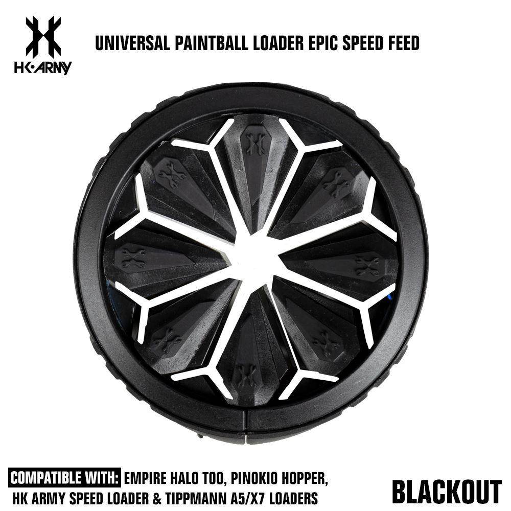 HK Army Universal Paintball Loader Epic Speed Feed - Arctic - PaintballDeals.com