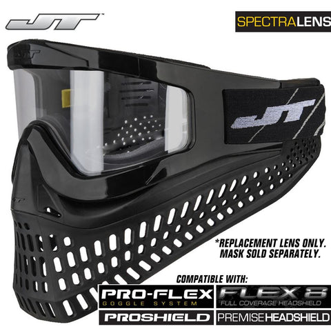 JT Spectra Paintball Mask Dual-Pane Thermal Replacement Lens