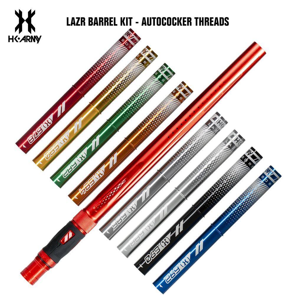 HK Army LAZR Paintball Barrel Kit - Autococker Threads - PaintballDeals.com