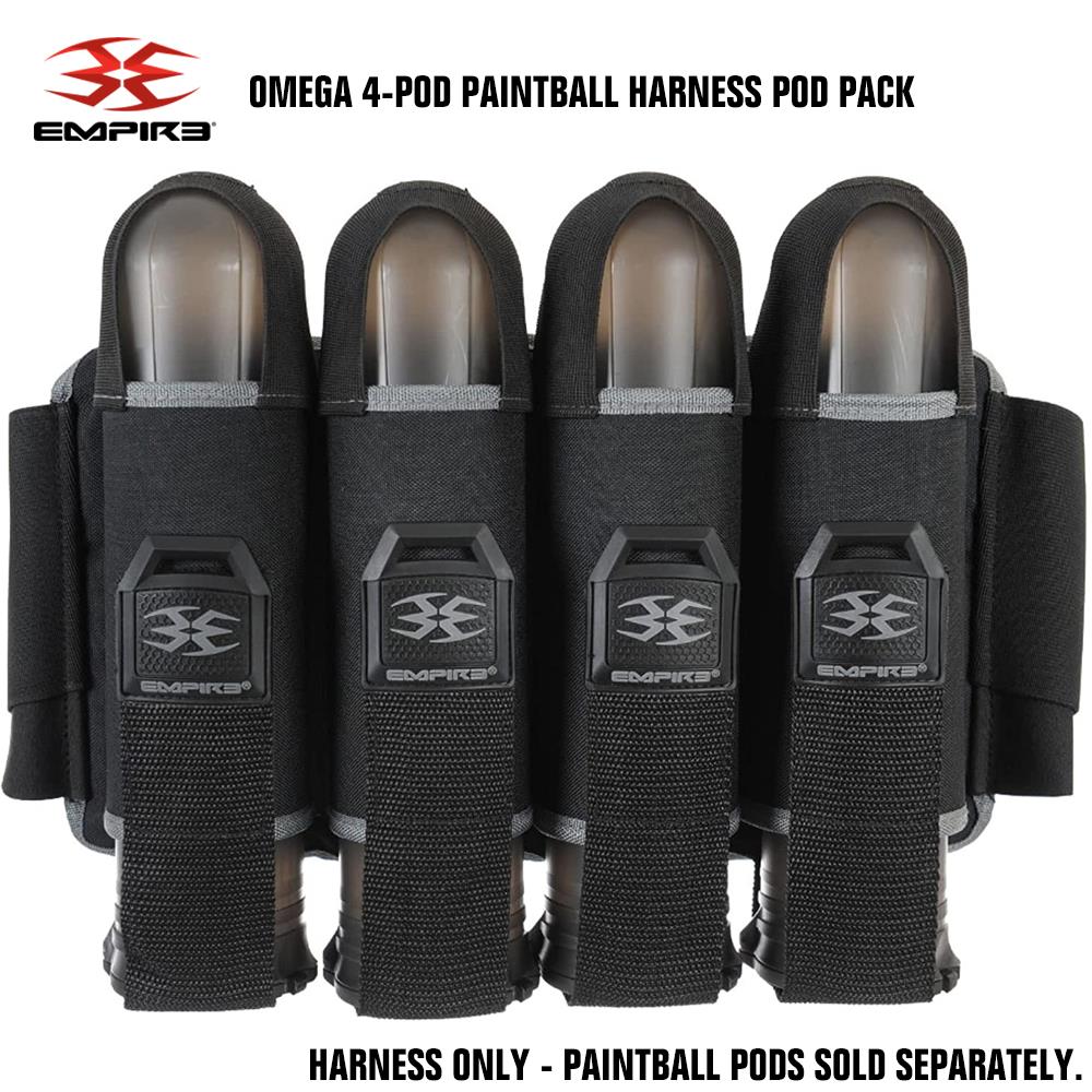Empire Omega 4-Pod Paintball Harness Pod Pack