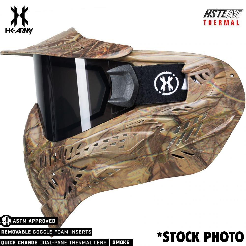 CLEARANCE - HK Army HSTL Goggle Thermal Dual Paned Paintball Mask - Tree Camo