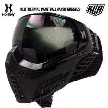 CLEARANCE - HK Army KLR Thermal Paintball Mask Goggle - Onyx Black / Black - USED (But Not Abused)