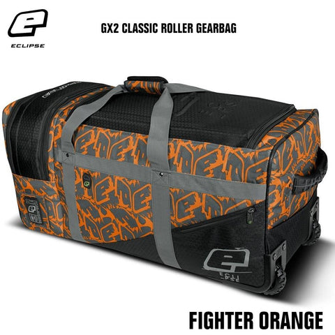 Planet Eclipse GX2 Classic Rolling Gearbag -  Fighter Orange