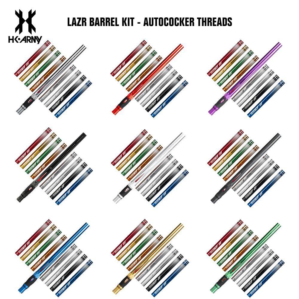 HK Army LAZR Paintball Barrel Kit - Autococker Threads - PaintballDeals.com