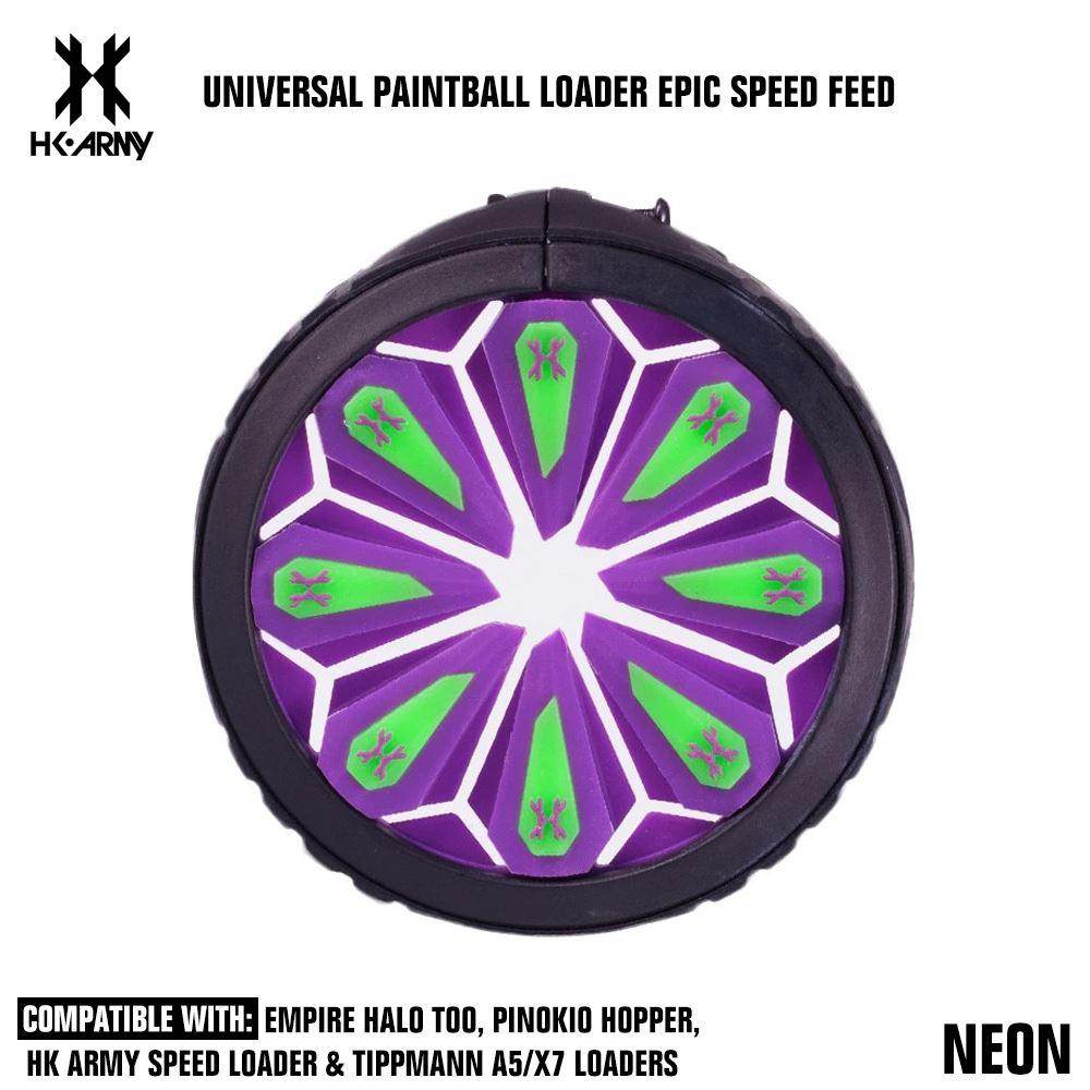 HK Army Universal Paintball Loader Epic Speed Feed - Arctic - PaintballDeals.com
