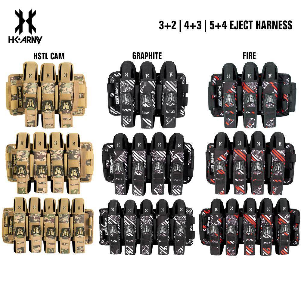 HK Army 3+2 | 4+3 | 5+4 Eject Paintball Harness Pod Pack - PaintballDeals.com