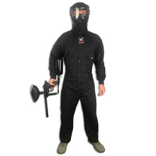Maddog Tactical Paintball Rip Stop Coverall Jumpsuit - Black - Small - OPEN BOX