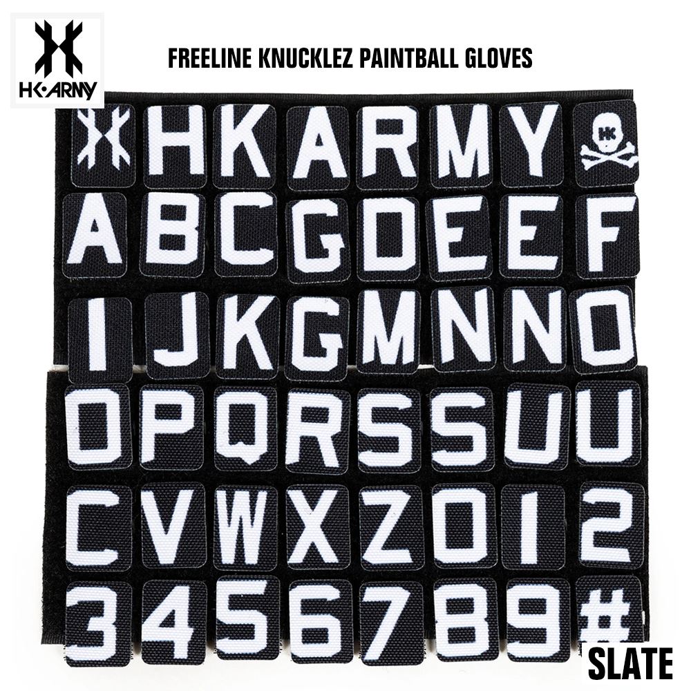 HK Army Freeline Knucklez Paintball Gloves - Slate