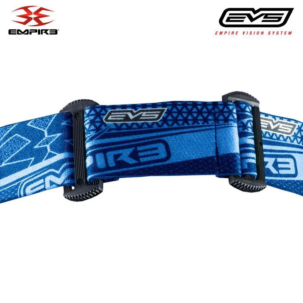 Empire EVS Thermal Paintball Mask - Black / Navy Blue - PaintballDeals.com