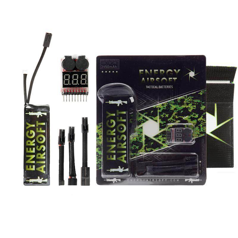 Energy Airsoft LiPo Pack 5 - 7.4V 3450 mAh