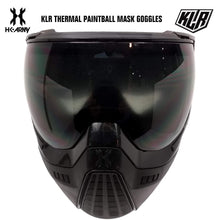 CLEARANCE - HK Army KLR Thermal Paintball Mask Goggle - Onyx Black / Black - USED (But Not Abused)