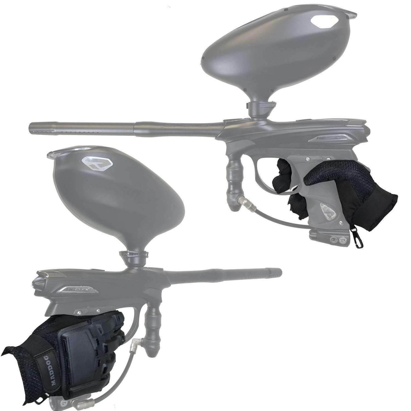 Maddog Full Finger Tactical Gloves - Black