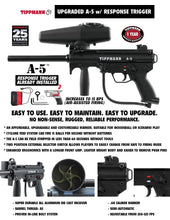 Maddog Tippmann A-5 Titanium Paintball Gun Marker Starter Package