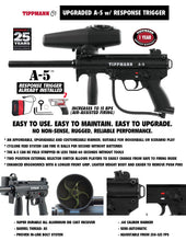 Maddog Tippmann A-5 Silver CO2 Paintball Gun Marker Package