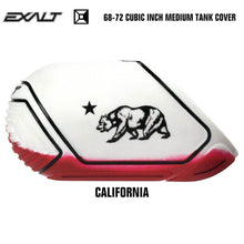Exalt 68-72 Cubic Inch Compressed Air HPA Paintball Tank Cover - California - PaintballDeals.com