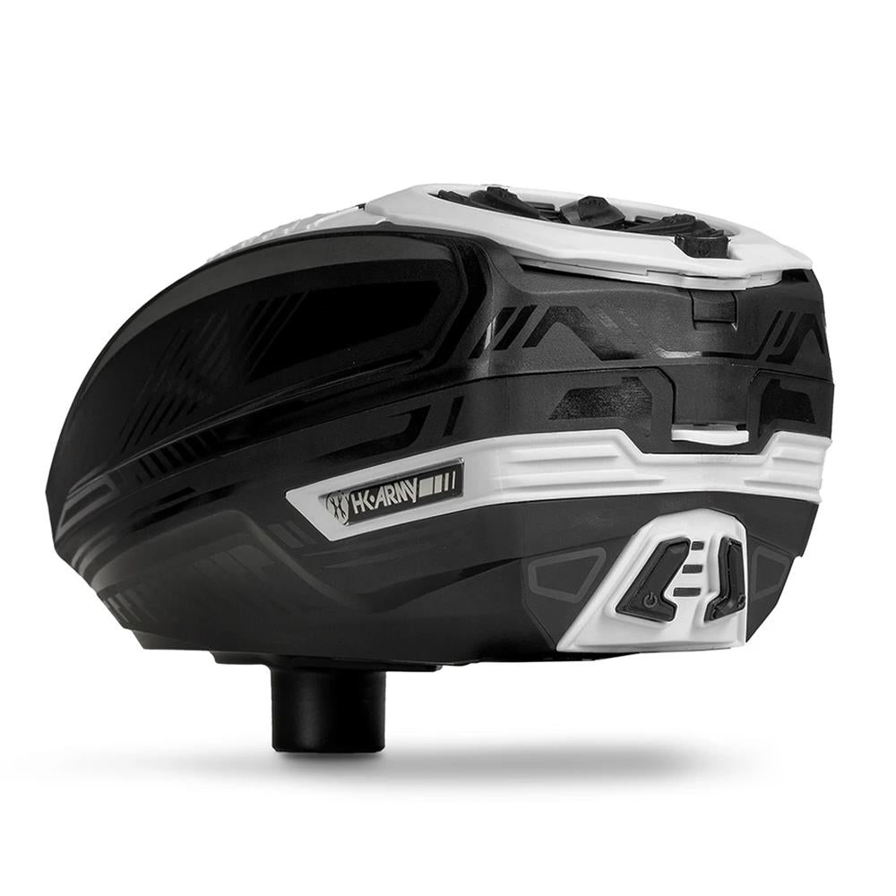 CLEARANCE HK Army TFX 3.0 Electronic Paintball Loader - 22+ BPS - Black/White