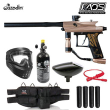 Maddog Azodin Kaos 3 Silver HPA Paintball Gun Marker Starter Package