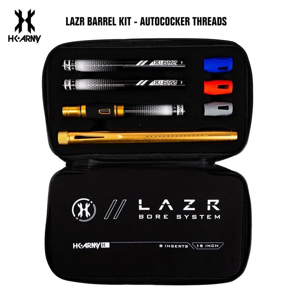 HK Army LAZR Paintball Barrel Kit - Autococker Threads - PaintballDeals.com