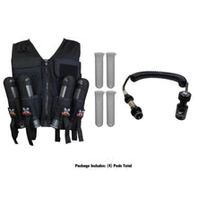 Maddog Tactical Sport Vest with Pods & Remote Coil Paintball Package