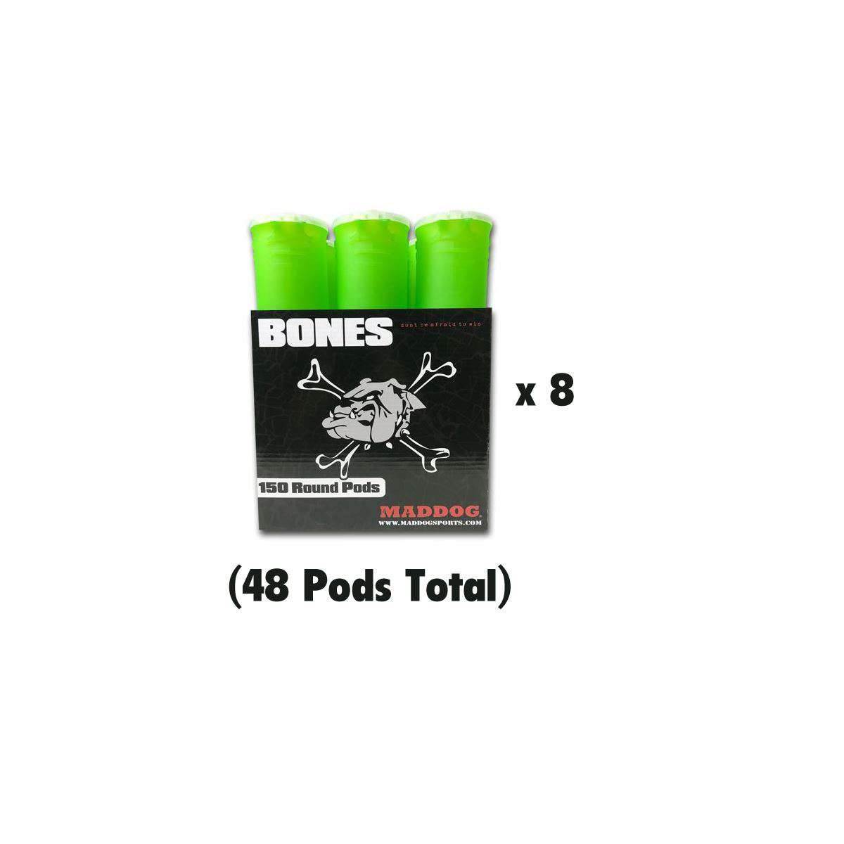 Maddog 150 Round BONES Paintball Pods