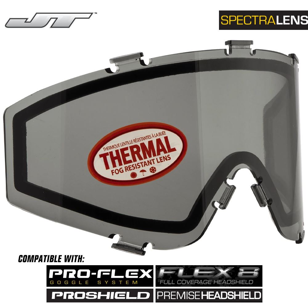 JT Spectra Paintball Mask Dual-Pane Thermal Replacement Lens