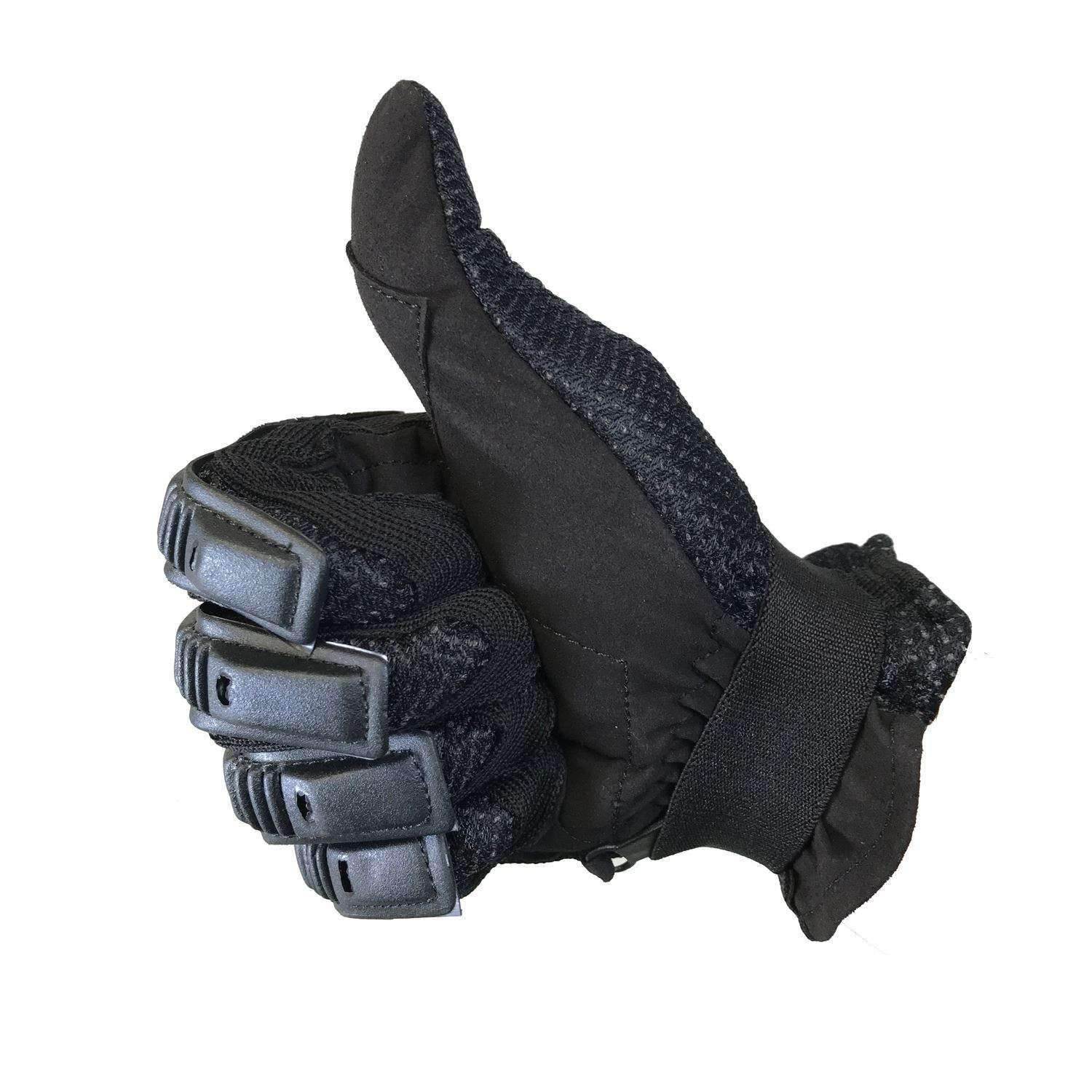 Maddog Full Finger Tactical Gloves - Black