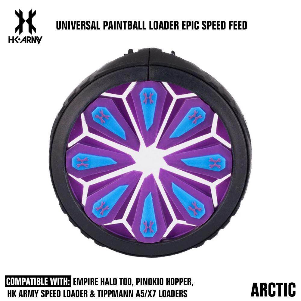 HK Army Universal Paintball Loader Epic Speed Feed - Arctic - PaintballDeals.com