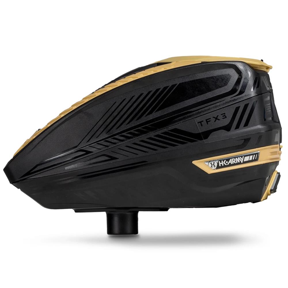 CLEARANCE HK Army TFX 3.0 Electronic Paintball Loader - 22+ BPS - Black/Gold