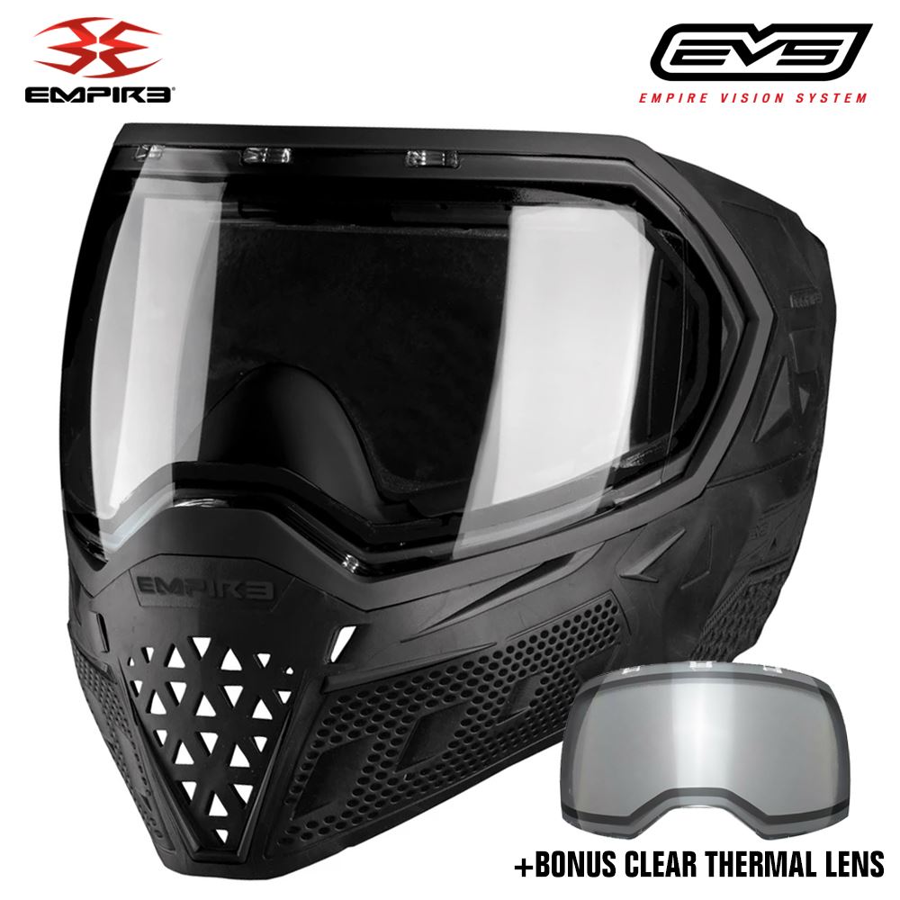 Empire EVS Thermal Paintball Mask Goggles + BONUS CLEAR THERMAL LENS 2021 Edition