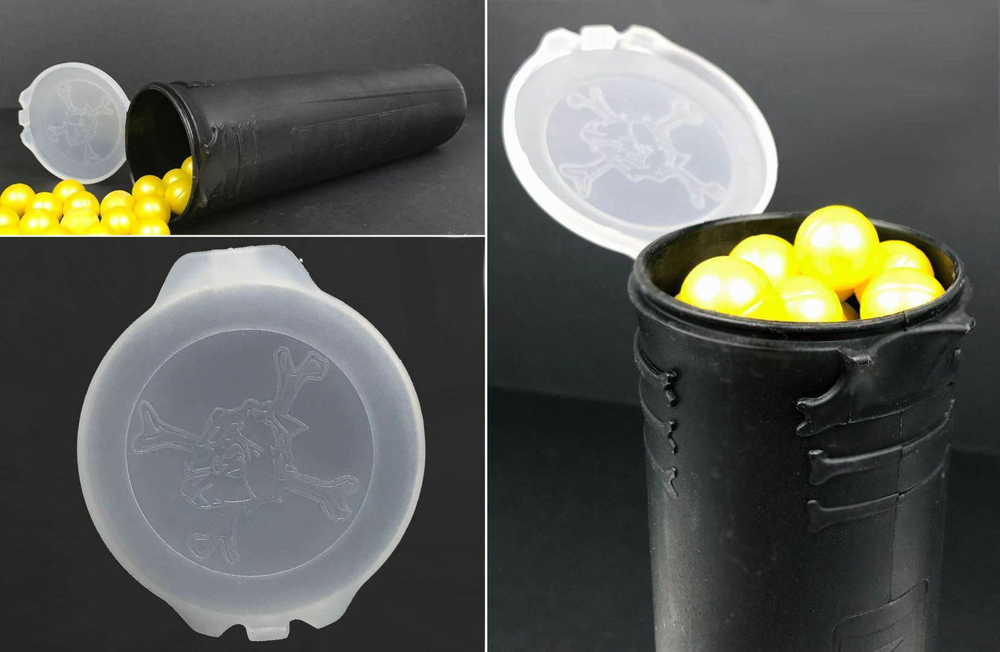 Maddog 150 Round BONES Paintball Pods